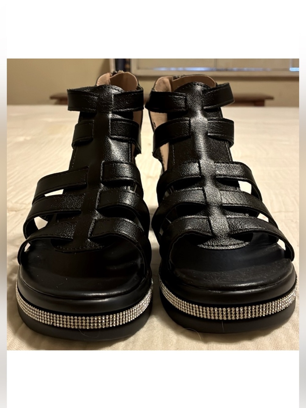 New Chloe Wedge Sandals in
Black size 8.5 Reserved @sandi_gonsalves - Picture 2 of 5
